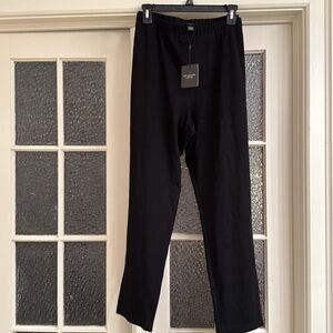 St. John Black Track Pants Effortlessly Chic